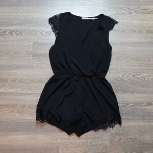 Kimchi Blue Black Romper XS
